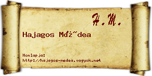 Hajagos Médea névjegykártya